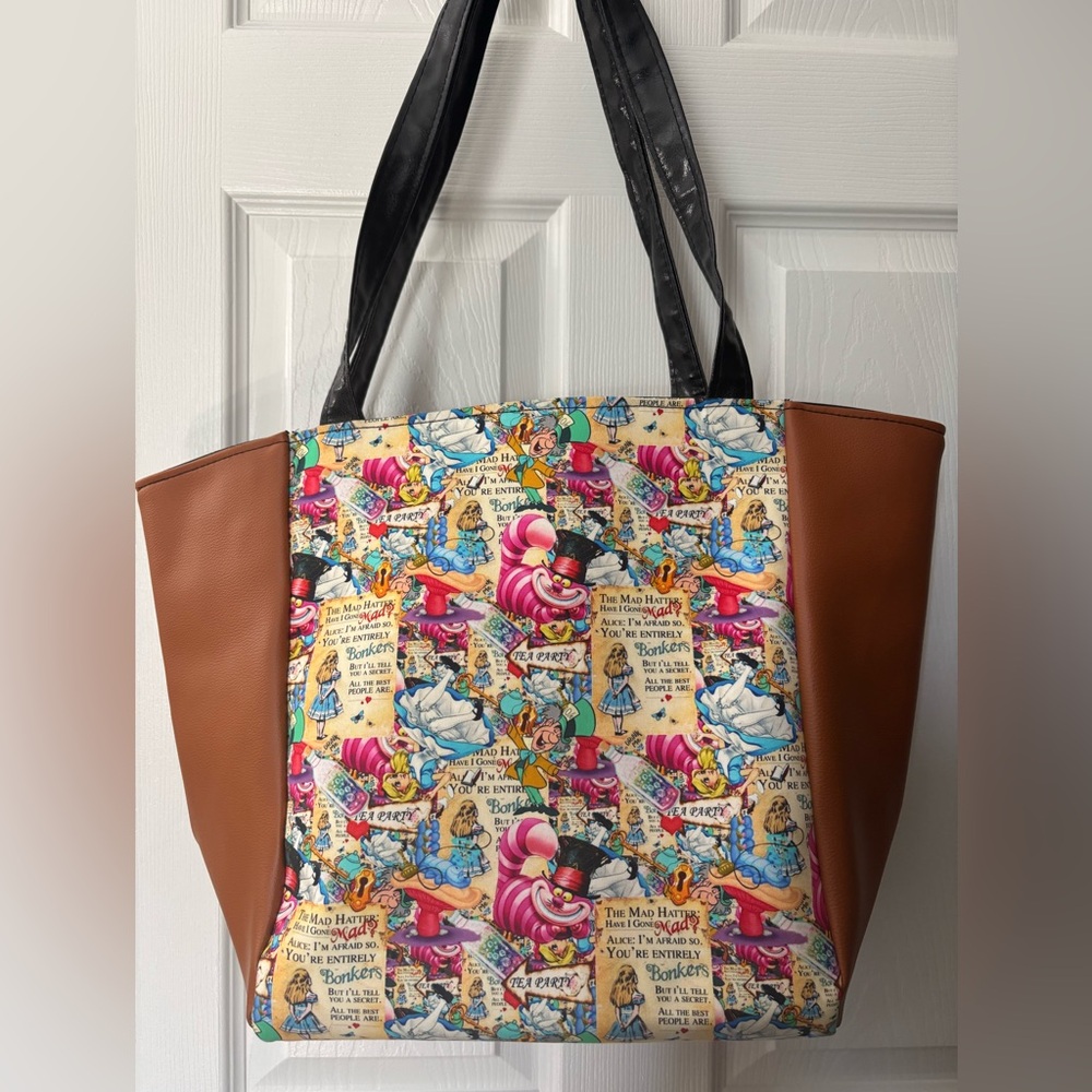 Alice Themed Tote Bag